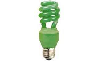 BOMBILLA DE BAJO CONSUMO VERDE, E27-3 U, 13W/230V