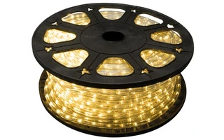 Manguera luminosa con LEDs - 45 metros - Color Blanco Cálido