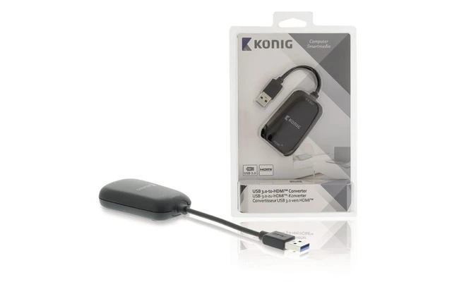 Convertidor HDMI USB 3.0 - salida HDMI