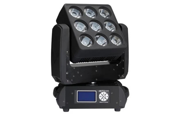 HQ Power LED Pixel - Cabeza móvil RGBW 9x15W