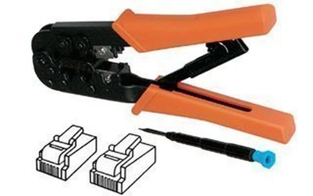 Alicates para Crimpar RJ12 RJ45
