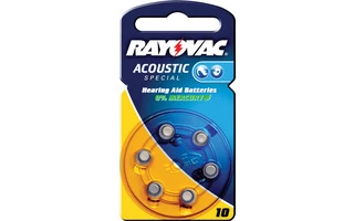 PILAS PARA AUDÍFONOS RAYOVAC