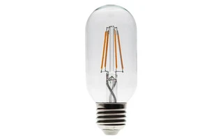 BOMBILLA LED - MODELO RETRO CON FILAMENTOS LED - T45 - 4.5 W - E27 - COLOR BLANCO CÁLIDO INTENSO