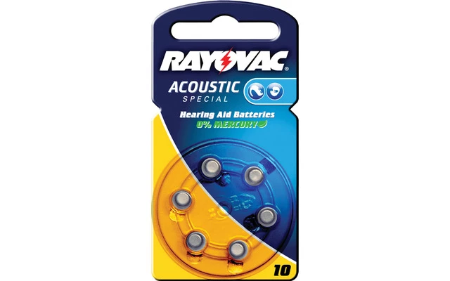 PILAS PARA AUDÍFONOS RAYOVAC