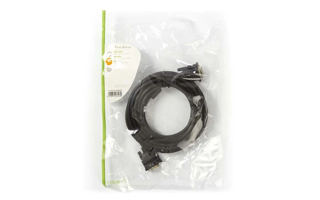 Cable VGA - VGA Macho - VGA Macho - 5,0 m - Negro