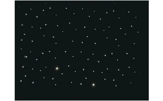 Showtec Star Sky II DMX - LED Blanco / Fondo Negro
