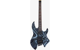 Sire Guitars X6 Headless 6 Black Swirl
