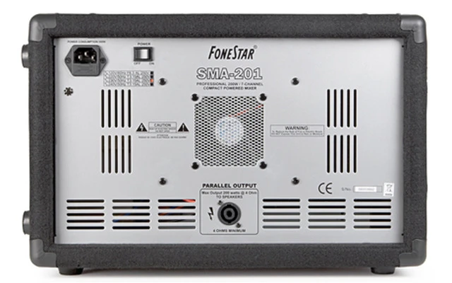 Fonestar SMA-201 - 7 Canales / 200Watt RMS 4 Ohm