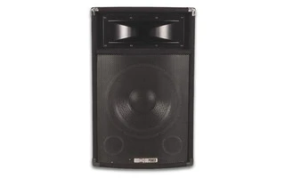 Caja acústica de 2 vías, rejilla completa 12"