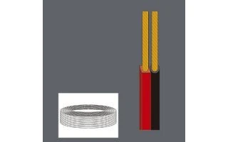 EDC CABLE ALTAVOZ 2x1,00mm 100M ROJO/NEGRO