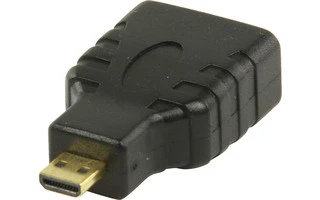 Adaptador HDMI con micro conector HDMI - entrada HDMI en color negro - VGVP34907B