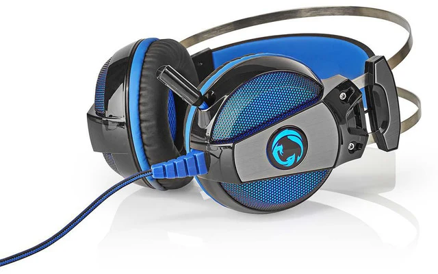 Auriculares Gaming - Supraaural - Surround - USB Type-A - Doblarse y retráctil micrófono