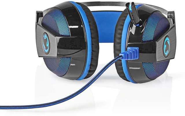 Auriculares Gaming - Supraaural - Surround - USB Type-A - Doblarse y retráctil micrófono