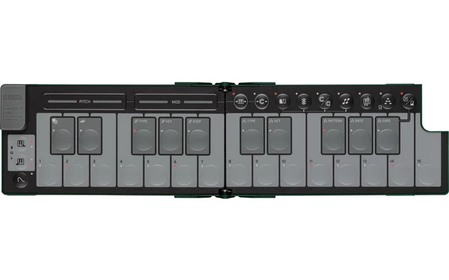 Korg nanoKEY Fold Alpine Green