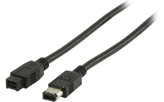 Cable FireWire de 6-pines a 9-pines 800-400 de 2.00 m