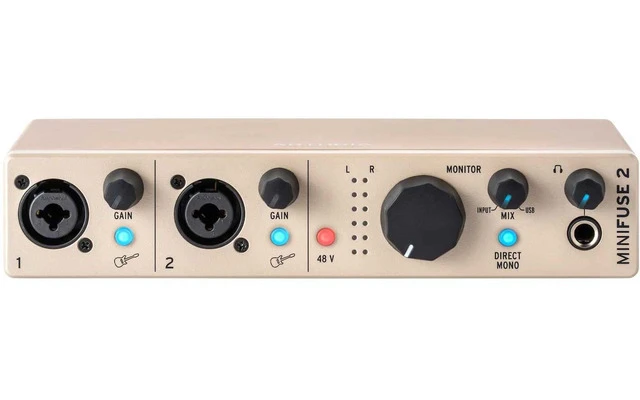 Arturia MiniFuse 2 Champagne