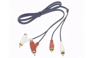 CABLE AUDIO - 2 x RCA MACHO A 2 x RCA MACHO APILABLE