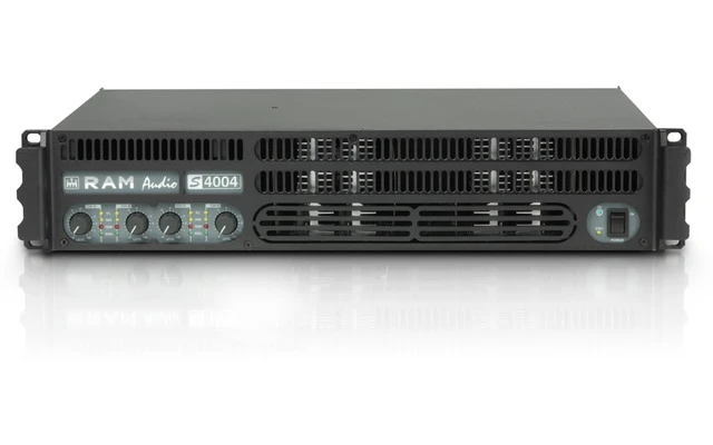 Ram Audio S 4004 - Amplificador de PA 4 x 980 W 2 Ohmios