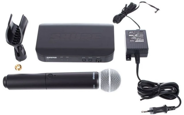 Shure BLX24 SM58 - K3E - Freq: 606-630 Mhz