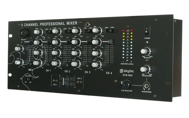 STK-380 Reproductor Dual SD/USB mezclador en maleta de transport