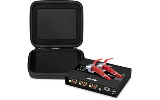 Reloop FLUX con UDG y  Ortofon Concorde Digital MkII Twin SET