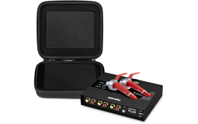 Reloop FLUX con UDG y  Ortofon Concorde Digital MkII Twin SET