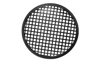 Rejilla metálica para caja acústica 12.7cm - Color negro
