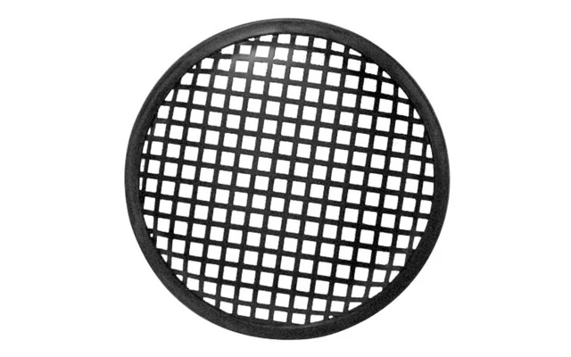 Rejilla metálica para caja acústica 12.7cm - Color negro