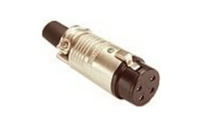 Amphenol AEP 511PB - Conector aéreo de Altavoz 5 Pines hembra negro