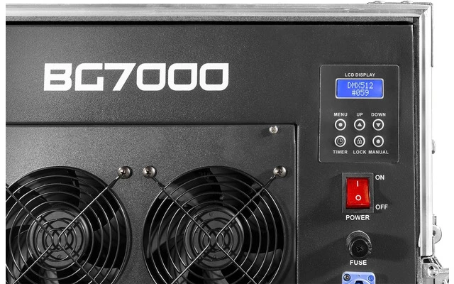 BeamZ BG7000 Máquina de burbujas Pro gigante con 7 niveles