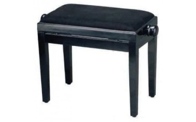 Admira Banqueta regulable para piano negro brillante