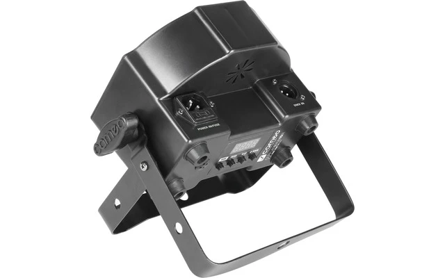 Cameo FLAT PAR CAN RGB 10 IR - Foco PAR LED RGB plano Spot 144 x 10 mm  con Carcasa negra