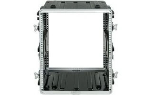 Rack Profesional ABS 12U - Doble Rail accesorios montaje incluido