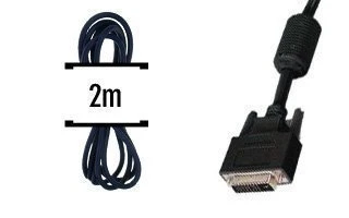 Cable Vídeo DVI-D Dual Link 2m (25 PIN)