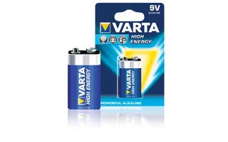 Varta Pilas alcalinas LR22 9 V High Energy en blíster de 1 pc