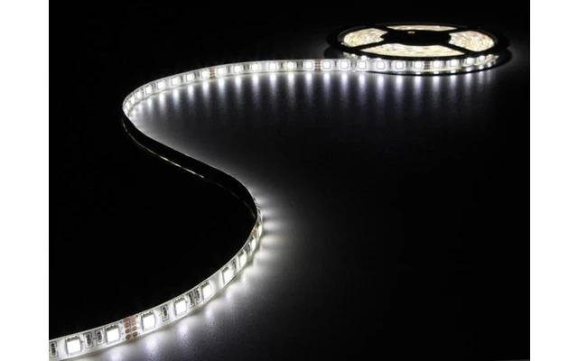 CINTA CON LEDs FLEXIBLE - COLOR BLANCO NEUTRO - 300 LEDs - 5m - 