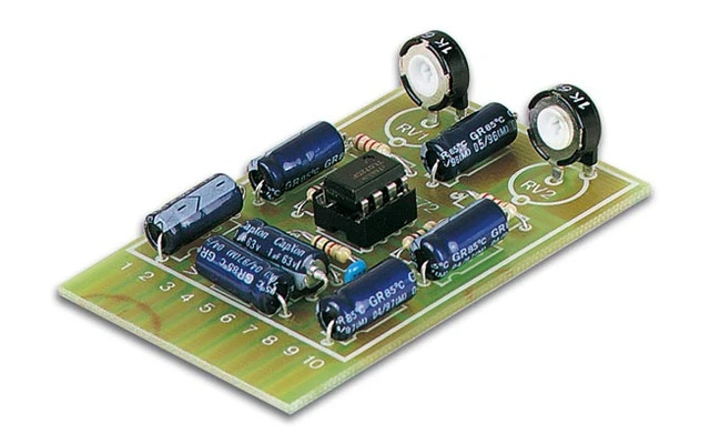 Preamplificador estéreo universal para montaje