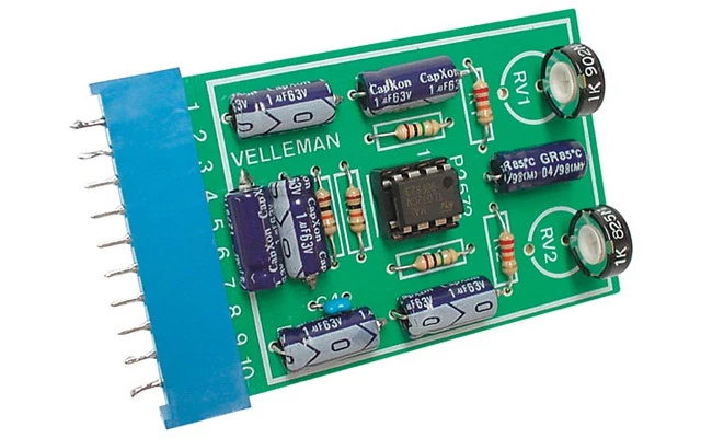 Preamplificador estéreo universal para montaje