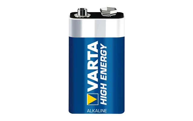 Varta Pilas alcalinas LR22 9 V High Energy en blíster de 1 pc