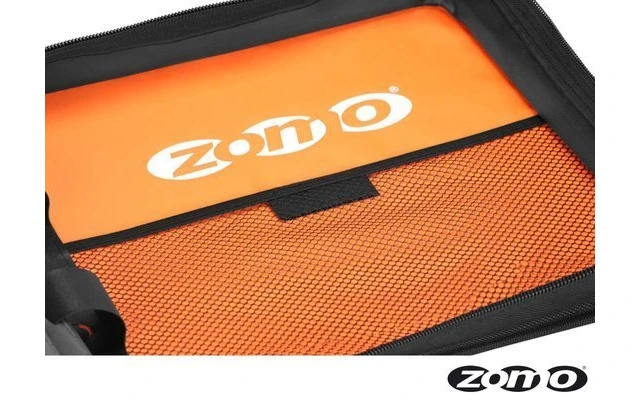 Zomo CD Media 64 CDs / DVDs - Negro/Naranja MK2