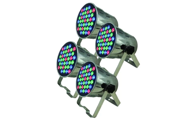 4 x Focos LED IkariLight 39 LEDs RGB 1W
