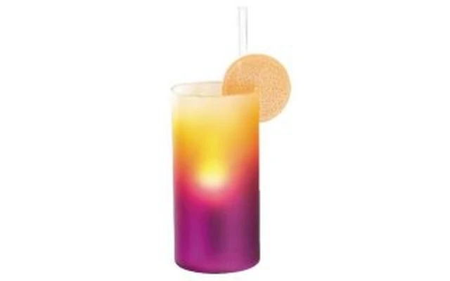 Lámpara decorativa "COCKTAILGLAS" - Rojo