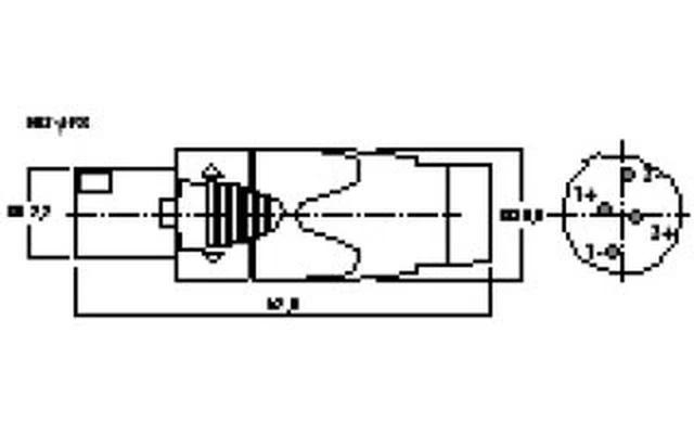 Conector Speakon - NLT-4FX