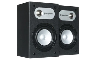 SHFB658B Bafles de estanteria 5" - Negro (Pareja)