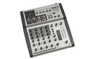 Mesa de mezclas profesional - 6 canales - reverb/echo digital