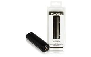Fuente de alimentación de 2200 mAh, 5 V - 1 A, negra