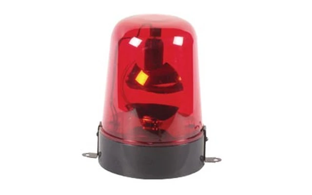 LUZ ROTATIVA - ROJA (CON ADAPTADOR DE 12VAC)