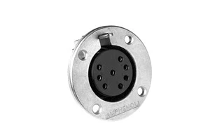 Amphenol AEP 813P - Conector Chasis de Altavoz 8 Pines hembra