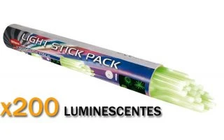 Conjunto de 200 Luminiscentes - Verde