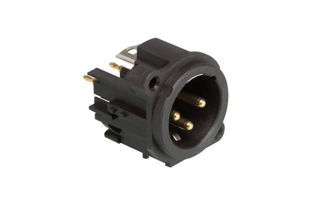 Neutrik NC3MAV - Conector XLR de Chasis Macho - 3 Polos